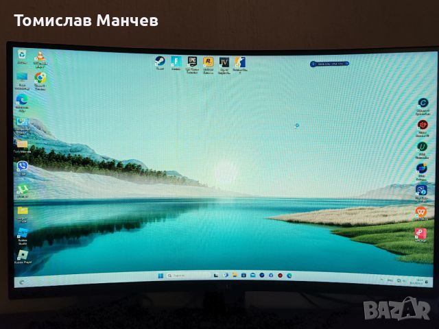 Продавам геймърски монитор DELL S2721HGF, снимка 2 - Монитори - 45177948