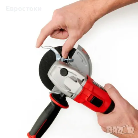 Комплект EINHELL. Акумулаторен ъглошлайф EINHELL AXXIO 18/125 Solo плюс, снимка 2 - Други инструменти - 47083140