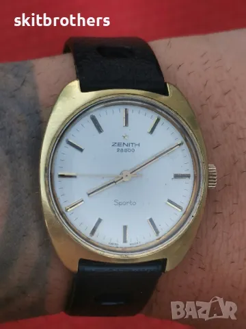 ZENITH Sporto 28800, 36mm, gold filled, cal. 2562C, снимка 3 - Мъжки - 47004684