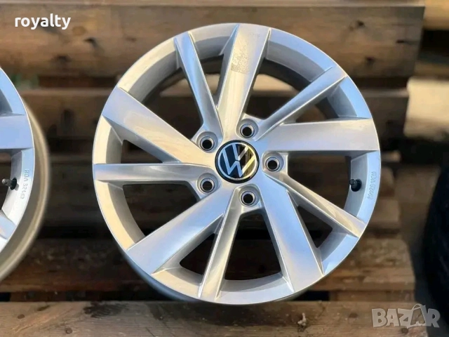 5х112 16 Цола Оригинални Джанти VW Passat Golf Tuaran Фолксваген Пасат 5x112 ЕТ 46 J 6.5, снимка 5 - Аксесоари и консумативи - 52806647