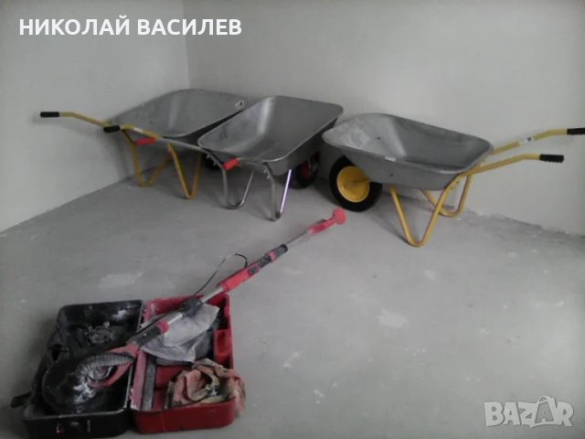 Градинска     количка   -  с   гума - Като  нова    ., снимка 11 - Разсади - 49214097