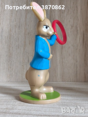 (Колекционерска фигурка на Зайчето Питър) McDonald’s Peter Rabbit 2017, снимка 2 - Колекции - 53185772