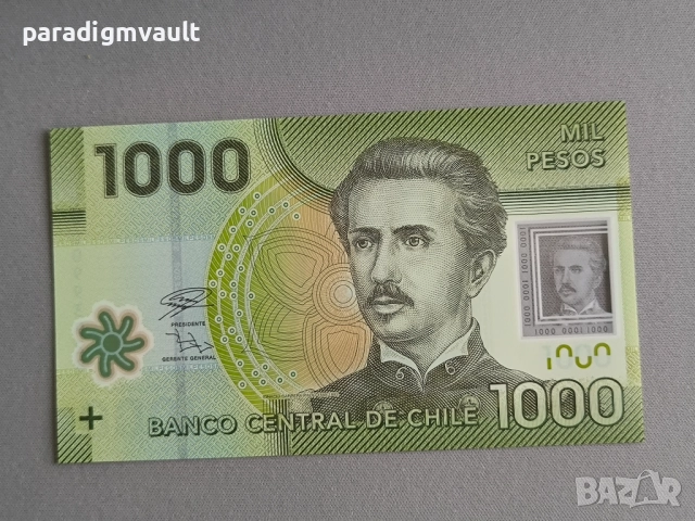 Банкнота - Чили - 1000 песо UNC | 2020г.