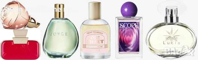 ORIFLAME - Divine, Giordani, Eclat, Amber Elixir, Infinita, Love Potion, снимка 2 - Дамски парфюми - 52368589