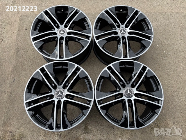 4 броя алуминиеви джанти за Mercedes E-Class 17, снимка 2 - Гуми и джанти - 53972070
