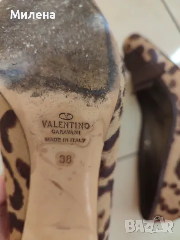 Обувки Valentino с чантичка, снимка 3 - Дамски обувки на ток - 47007537