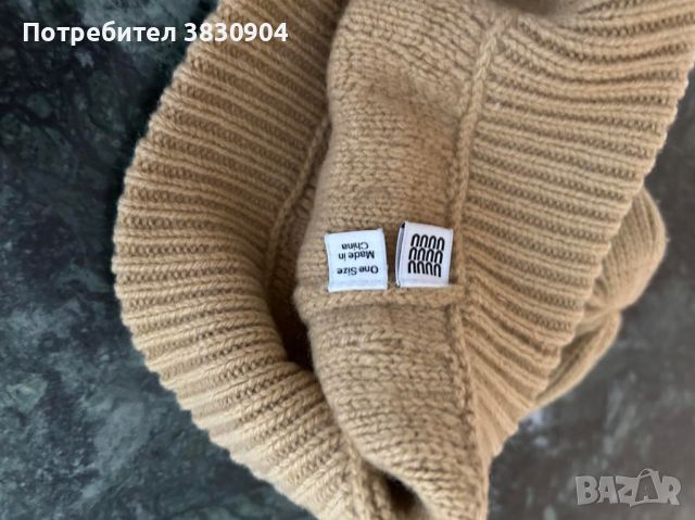 Шапка Uniqlo, 100% вълна, снимка 4 - Шапки - 45272865