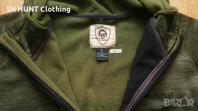 DOVREFJELL POLAR Fleece Jacket размер L за лов поларен суичър - 1664, снимка 8 - Екипировка - 52806194