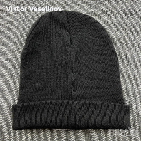 Оригинална Calvin Klein Beanie Черна Шапка CK Вълна Кашмир, снимка 2 - Шапки - 51766791