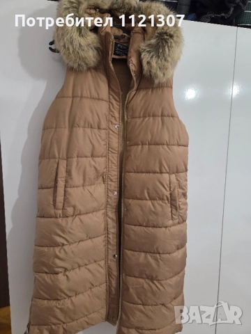 Стлахотен дълъг елек , снимка 5 - Елеци - 52291157