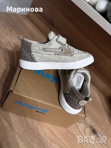 Обувки мокасини Mayoral, снимка 2 - Бебешки обувки - 53823287