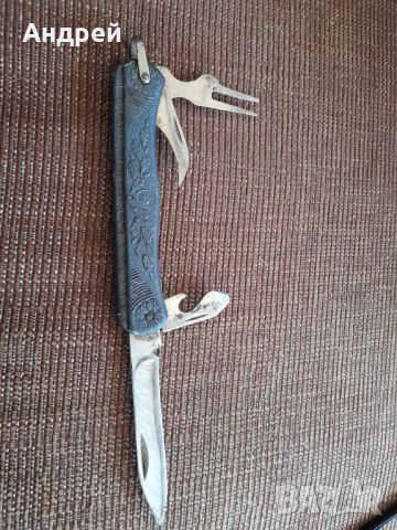 Стар джобен нож,ножче,ножка #38, снимка 4 - Други ценни предмети - 45568486