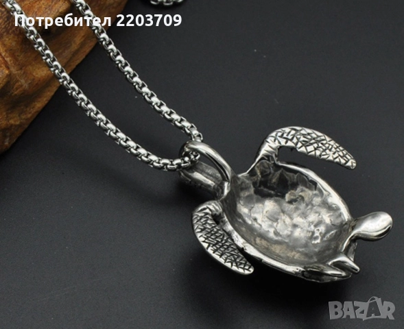3D костенурка, снимка 4 - Колиета, медальони, синджири - 52676673