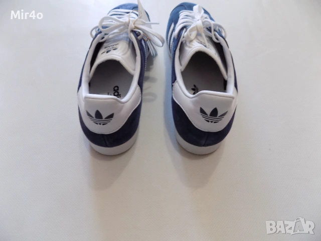 нови кецове adidas gazelle сникърси маратонки обувки мъжки дамски сини оригинални велурени номер 42, снимка 5 - Кецове - 44168294
