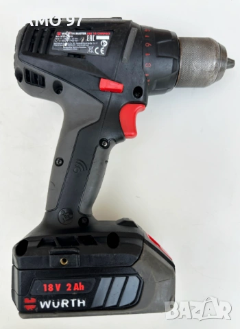 Wurth ABS 18 Compact M-Cube - Безчетков винтоверт 18V 2.0Ah, снимка 2 - Винтоверти - 54222005