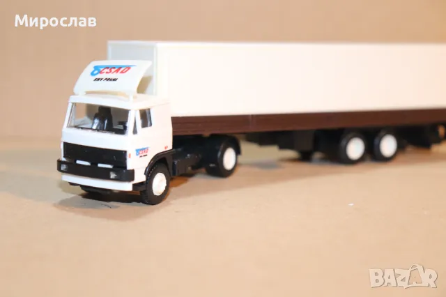 IGRA 1:87 H0 LIAZ SKODA КАМИОН ТИР ИГРАЧКА МОДЕЛ, снимка 3 - Колекции - 49298277