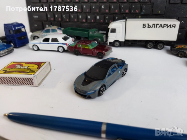 Малки камиончета 1/87м. И колички към 1/65м., снимка 12 - Колекции - 52346030