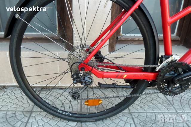 КУЛТИМА ! Трекинг-Фитнес велосипед ! 27 скорости ! Алуминиев!, снимка 12 - Велосипеди - 50556168