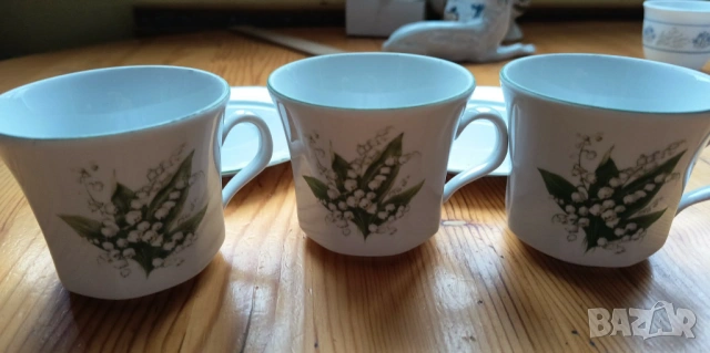 Двоен сет за кафе "Момина сълза", Ешенбах, Бавария , снимка 8 - Чаши - 53224770