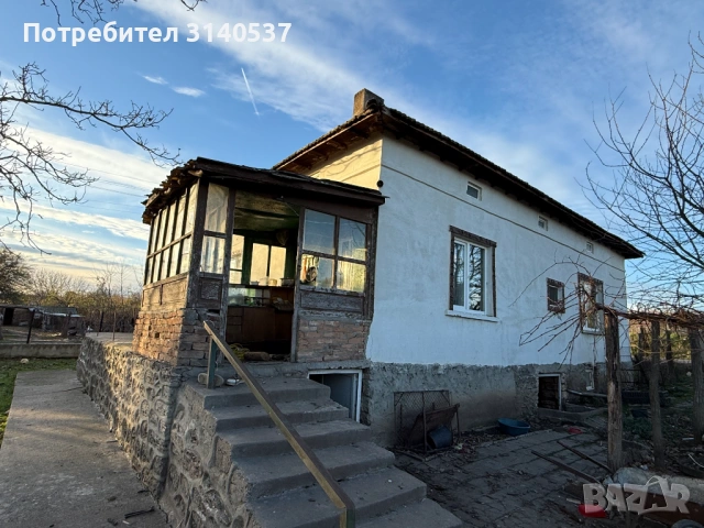 Частично ремонтирана къща само на 20км от Морският бряг в Дуранкулак, снимка 3 - Къщи - 53833142