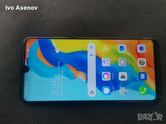 Huawei P 30 lite black нова батерия. 128 gb , снимка 4 - Huawei - 45887225