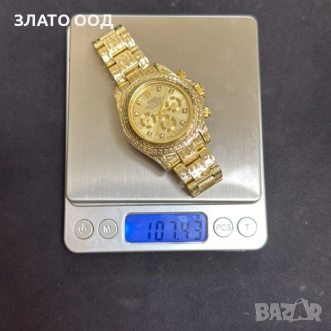 Златен часовник-14К, снимка 10 - Луксозни - 43766355