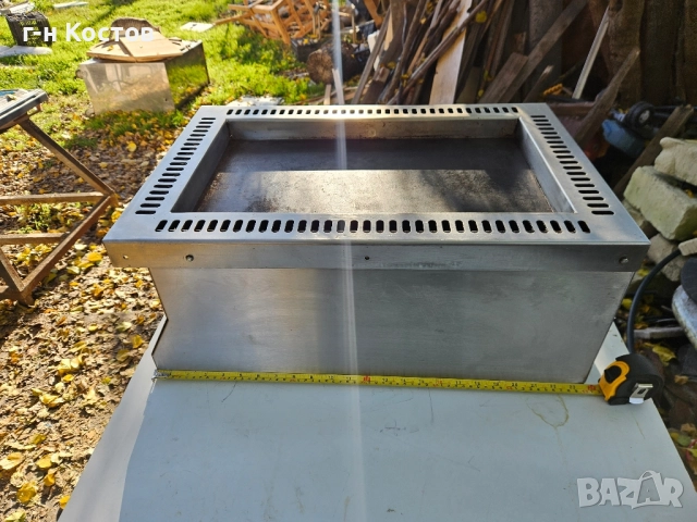 Скара на Газ със стоманена плоча гладка Цена 450лв., снимка 3 - Обзавеждане на кухня - 52423869