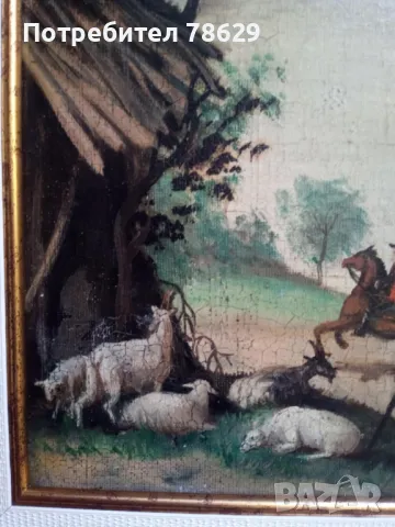 КАРТИНА - ХОЛАНДИЯ - 18 в. МАСЛО ВЪРХУ ПЛАТНО, снимка 9 - Антикварни и старинни предмети - 50087185