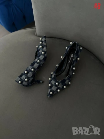 обувки на ток с камъни, снимка 9 - Дамски обувки на ток - 50776455