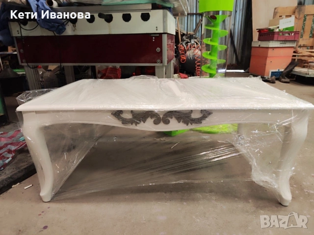 Бяла холна маса, снимка 5 - Маси - 53727014