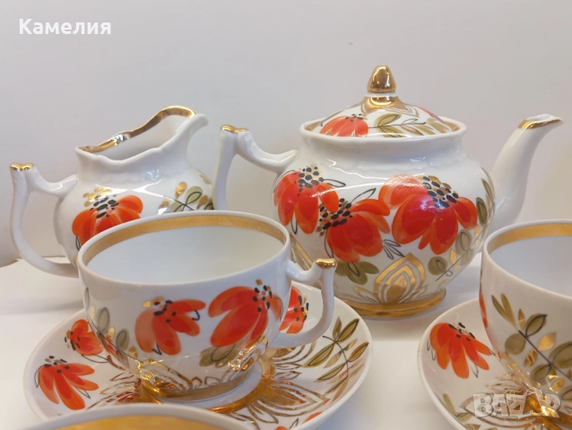 Руски порцелан , снимка 11 - Сервизи - 51455429