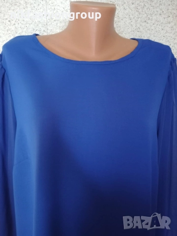 Синя официална туника, 3ХL размер, снимка 2 - Туники - 52512638