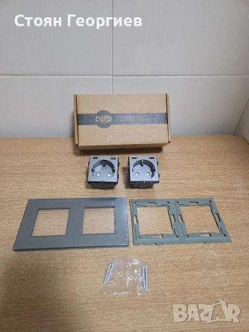 Чисто нов двоен контакт CnBingo с рамка от закалено стъкло.  