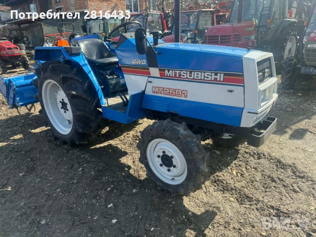 Трактор MITSUBISHI MT2501 4x4, снимка 2 - Селскостопанска техника - 53474961