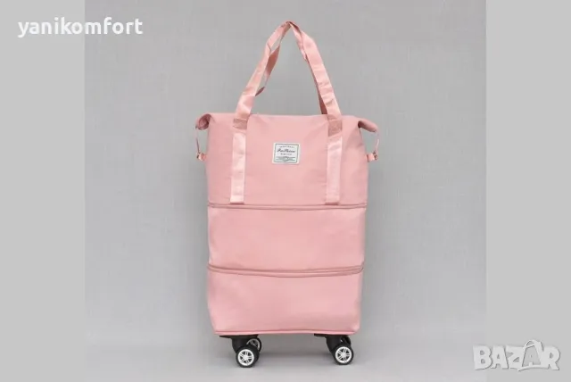 Пътна чанта за ръчен багаж 40 30 20 разтегателна с колелца, снимка 2 - Сакове - 49464025