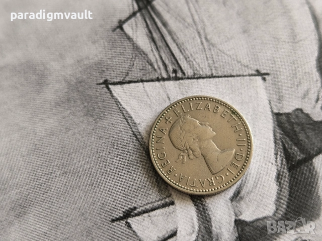 Монета - Великобритания - 1 шилинг | 1962г., снимка 2 - Нумизматика и бонистика - 54238229