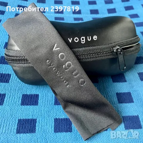 Кожена кутия от очила vogue. Като нова , снимка 4 - Слънчеви и диоптрични очила - 47151829