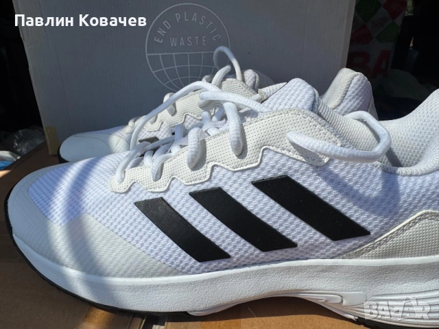 Продавам нови маратонки Adidas Gamecourt 2 в бял цвят, внос от Испания., снимка 2 - Маратонки - 51723327