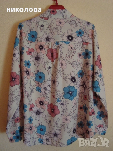 Дамска риза с дълъг ръкав, снимка 2 - Ризи - 51456971