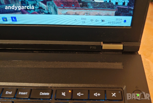 ThinkPad P70/Core i7-6700HQ/16GB RAM/256GB SSD NVME/NVidia Quadro M600M 2GB/17.3 FHD IPS WorkStation, снимка 12 - Лаптопи за работа - 51942894