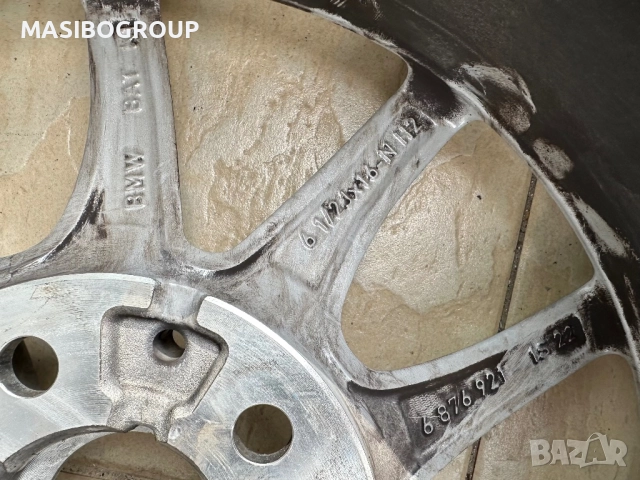 Джанта алуминиева джанти  6,5Jx16” за Бмв Bmw G20 G21,6876921, снимка 5 - Гуми и джанти - 52219507