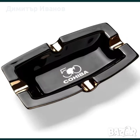 Cohiba 50 годушнина лимитирана серия керамичен пепелник за 4 пури, снимка 5 - Други - 50991639