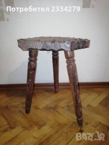 Стари дървени столове, ръчна изработка от различни държави. , снимка 15 - Антикварни и старинни предмети - 53662249