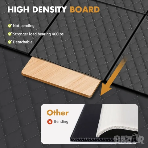 Усилено покривало/ легло/ за задна седалка за куче с твърдо дъно (XXL), снимка 4 - За кучета - 53295910