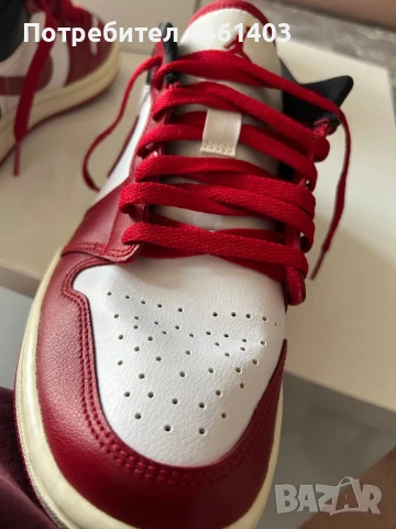 Air jordan 1 low номер 41 , снимка 5 - Маратонки - 50617008