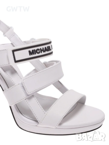 Michael Kors Demi Leather Sandal, естествена кожа, снимка 3 - Сандали - 54185496