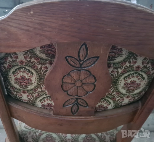 Стол масивен немски в топ състояние 1 бр , снимка 5 - Столове - 51871495