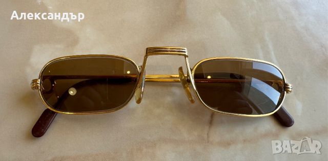 Oчила Cartier Demilune Vendome Medium GOLD Retro, снимка 2 - Други - 46405025