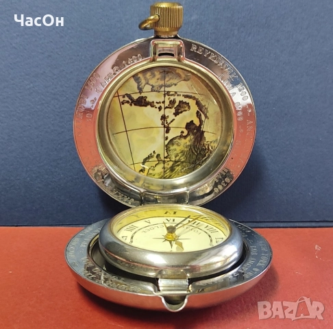 Винтидж DALVEY VOYAGER CLOCK, made in Scotland, снимка 5 - Антикварни и старинни предмети - 52256376