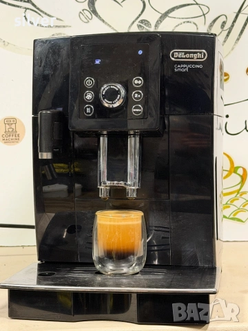 Кафемашина кафе автомат delonghi magnifica smart с гаранция, снимка 9 - Кафемашини - 53080837
